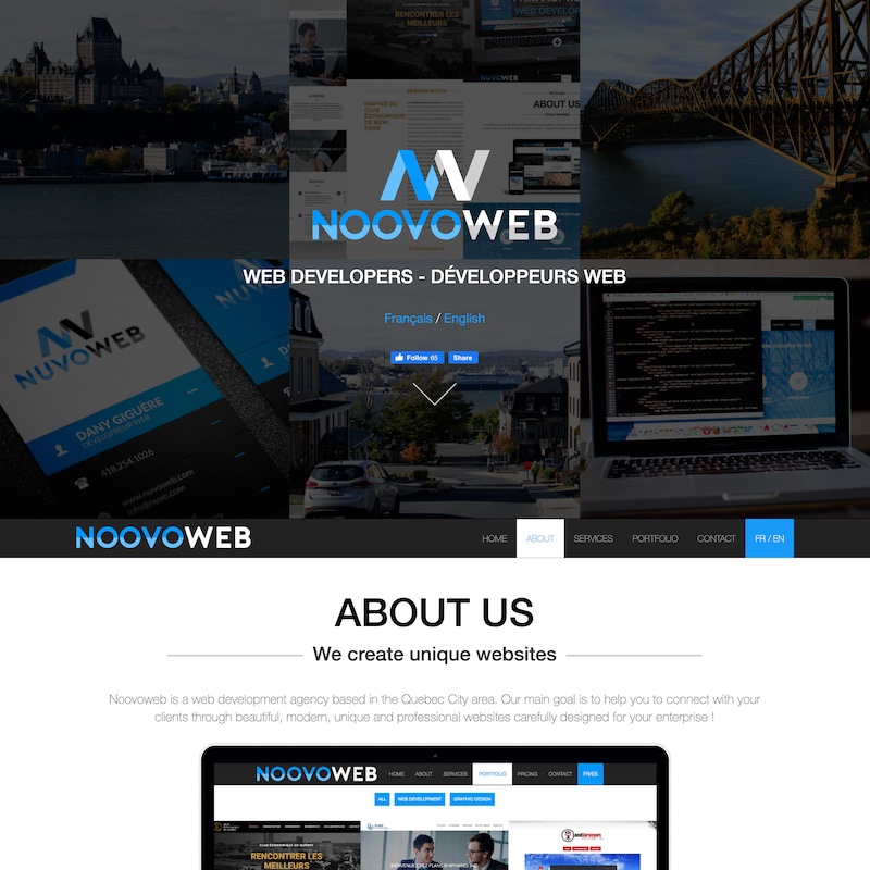 NoovoWeb screenshot
